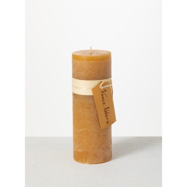 9" Vance Kitira Timber Pillar Candle On Sale Bed Bath & Beyond